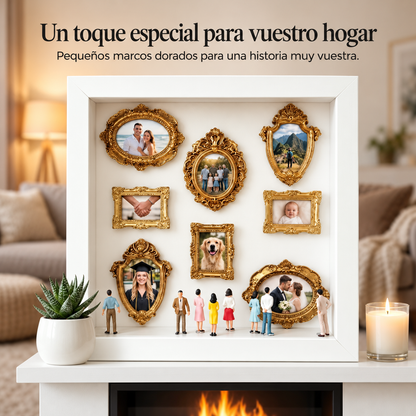 Museo de Nosotros · Kit de 8 marcos para crear en pareja