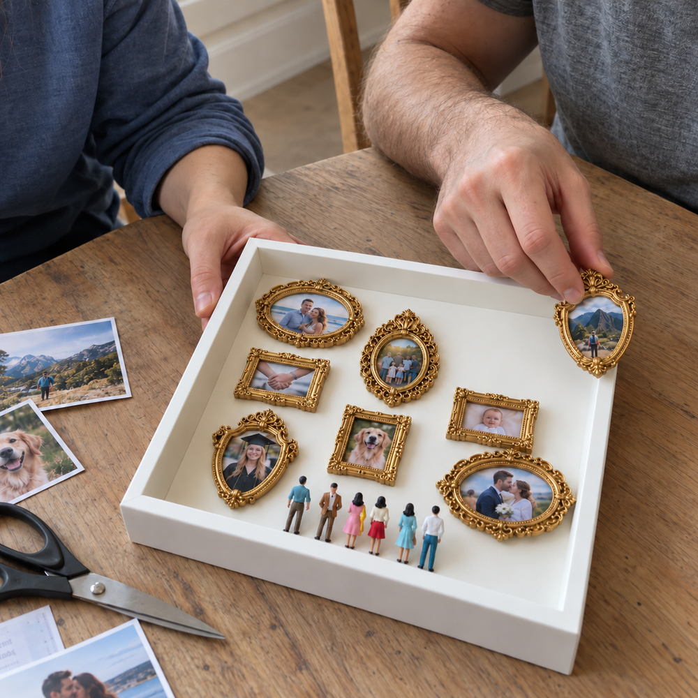 Montando un pequeño museo con vuestros recuerdos